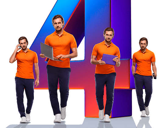 Великолепная четверка Ростелеком в&nbsp;деревня Витебск (Новосибирская область)